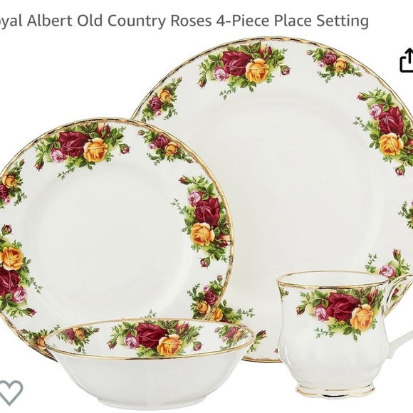 Old Country Roses - Place Setting for 8 plus - Picture 2 of 2